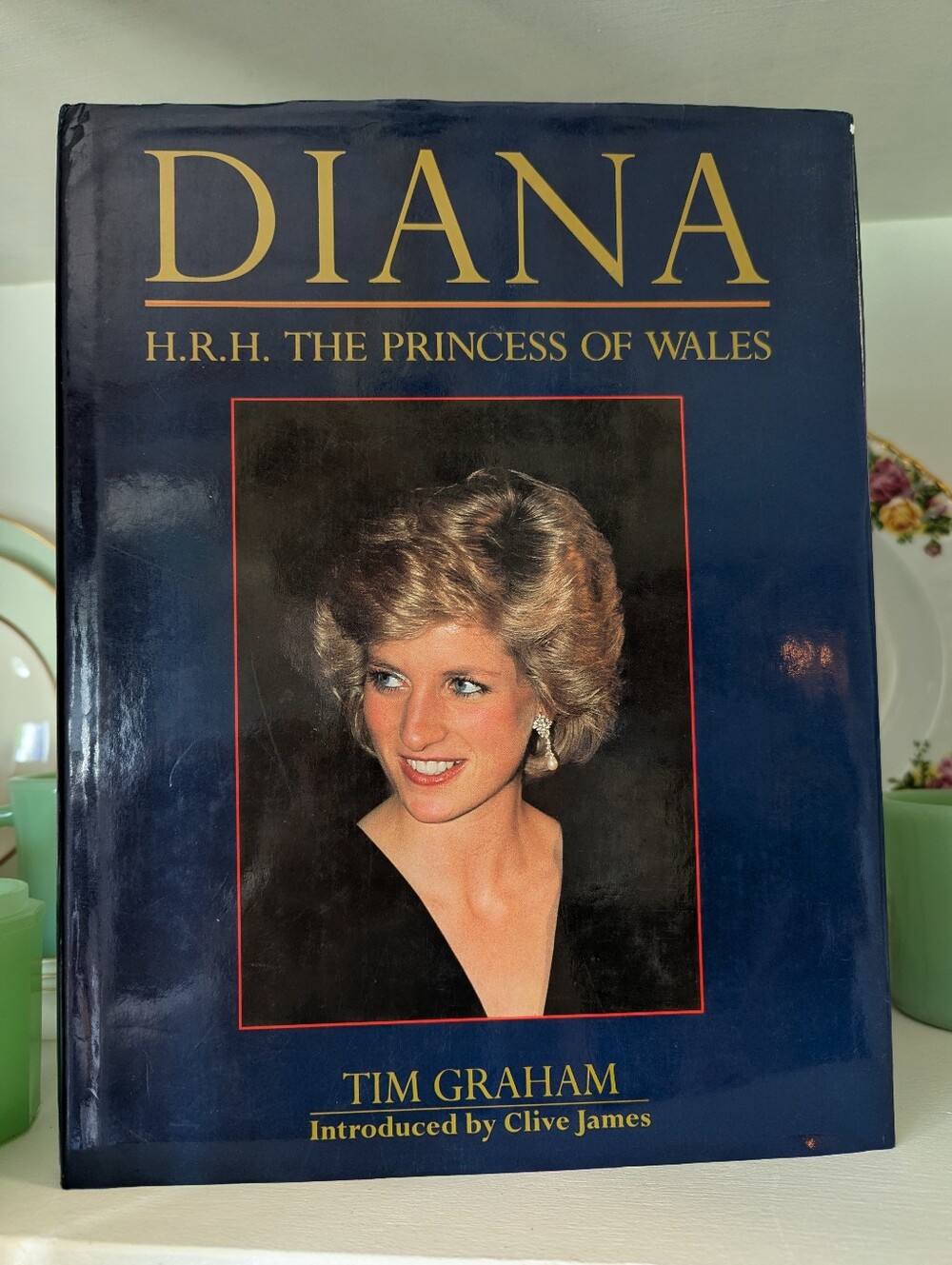 Diana H.R.H The Princess Of Wales Hardcover Coffee Table Book Royals Tim Graham
